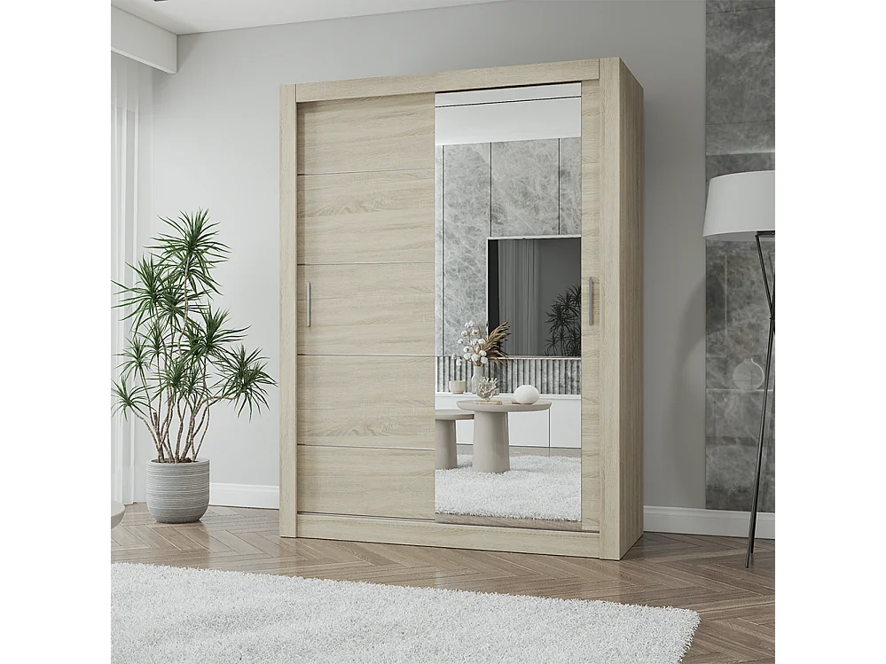 Armoire à portes coulissantes LION 150 cm