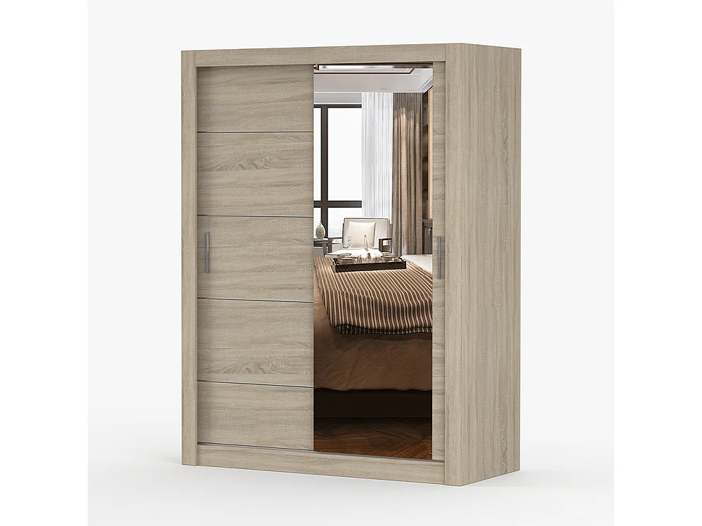 Armoire à portes coulissantes LION 150 cm