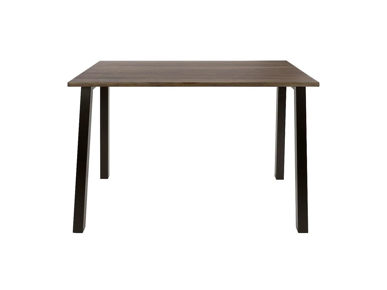 Table haute cuisine en bois d'acacia foncé 147 cm NAKO