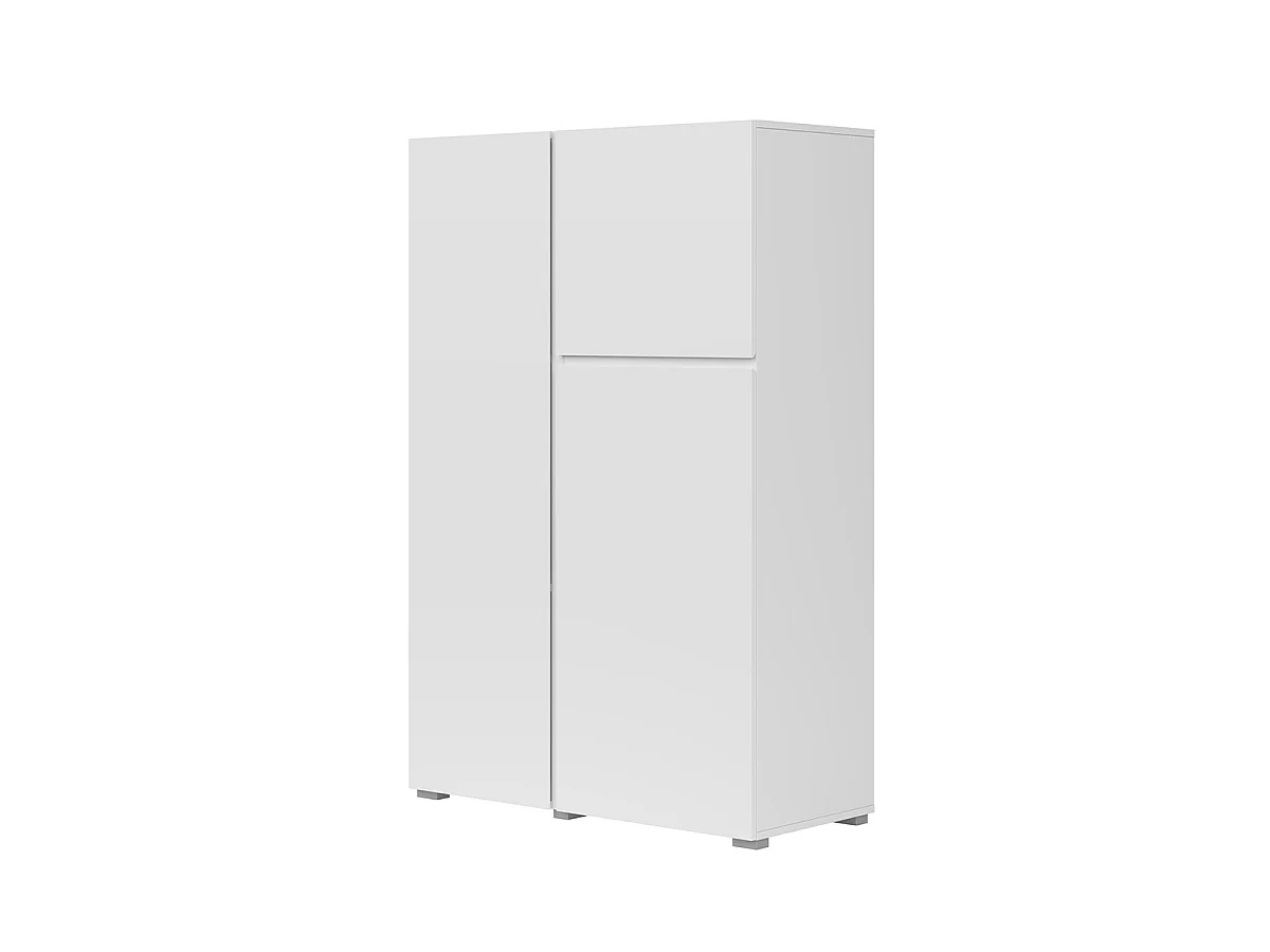 Högt sideboard 3 dörrar Maxis Vit