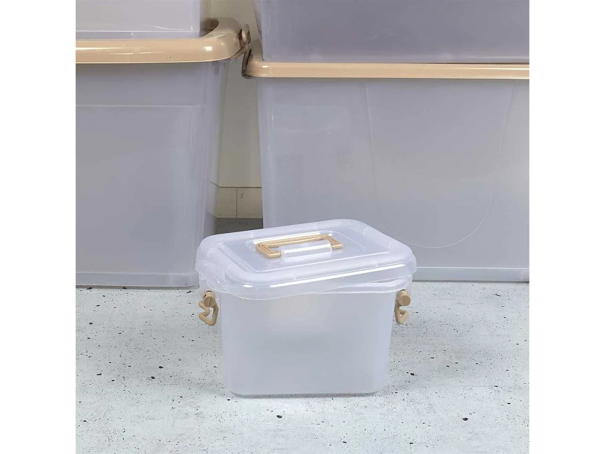 Boîte de Rangement Plastique 5L - GLARO