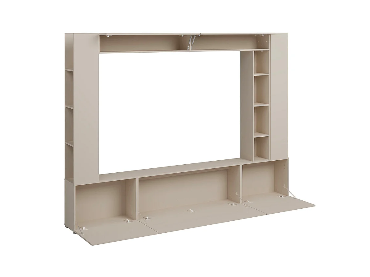 Mobile TV 5 ante 12 nicchie 260 cm Nala Cashmere