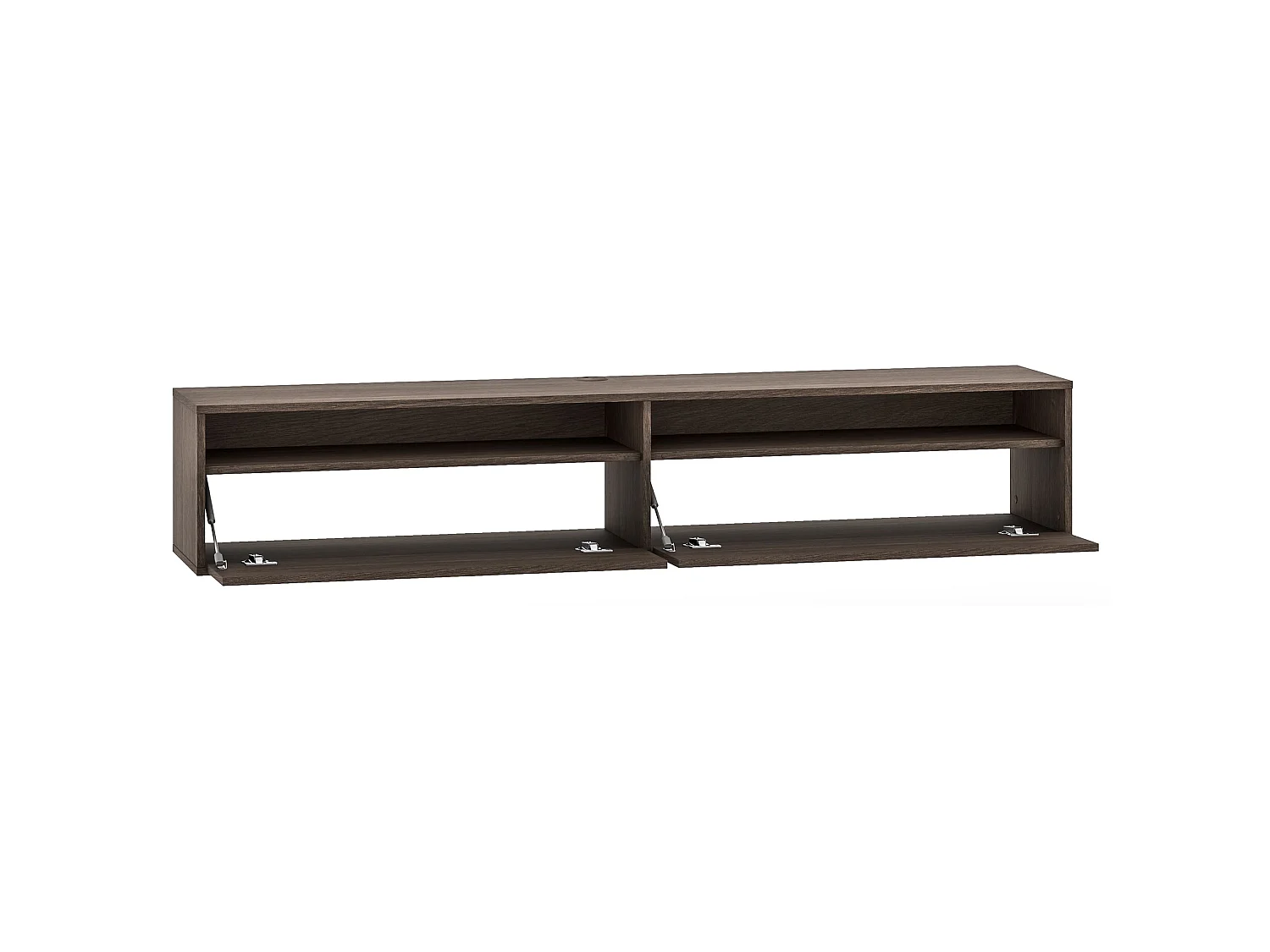 TV-Hängeboard 2-türig mit Fächern - Dunin Eiche - 180 cm - Heggers