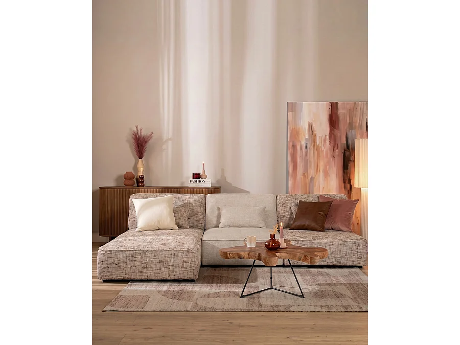 Elise - Divano modulare composto da due poltrone, con o senza chaise longue