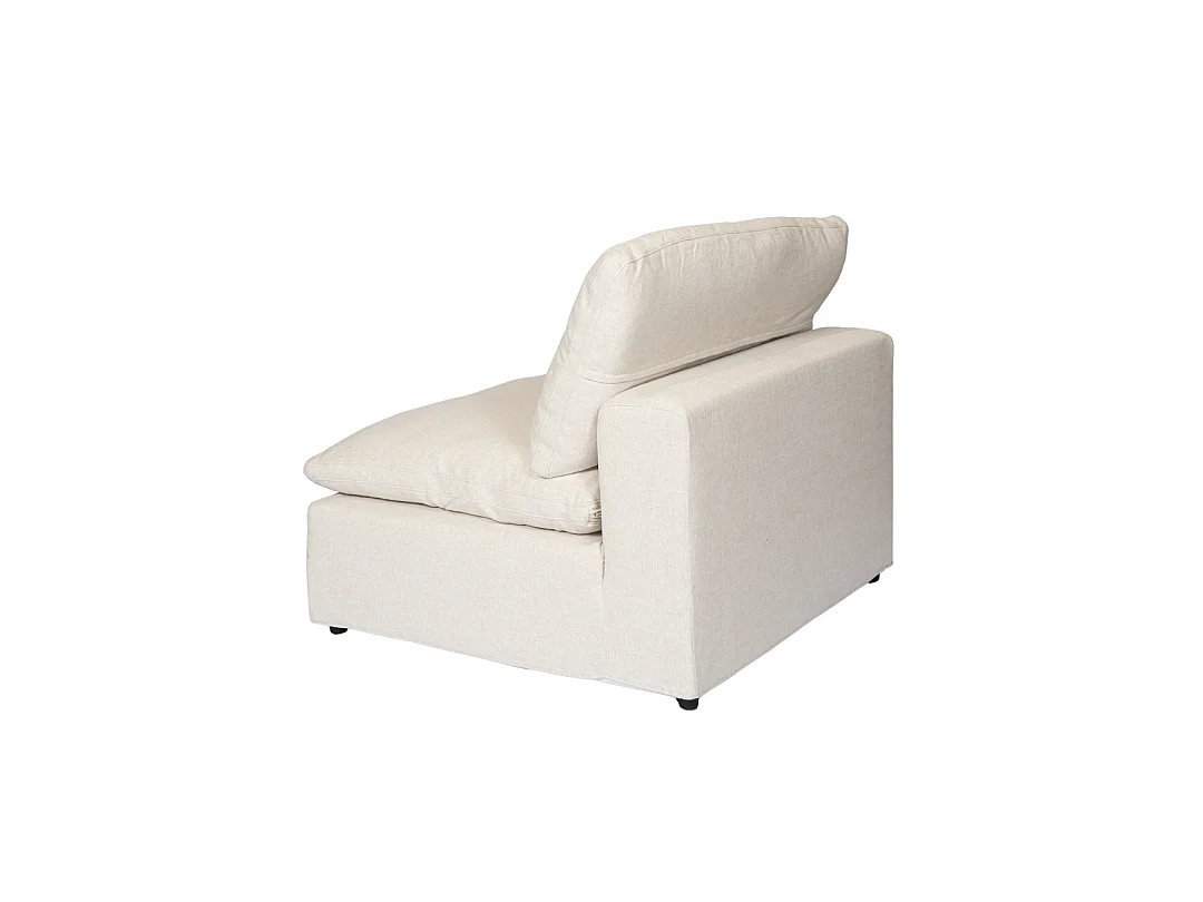 Cloud beige - Chauffeuse modulable en lin beige