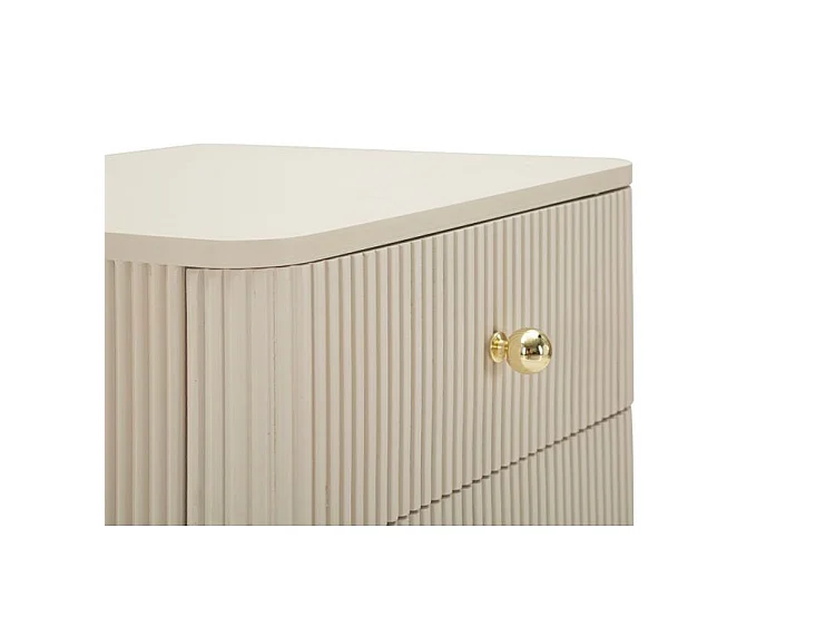 Table de chevet Shy 3 tiroirs design compact moderne