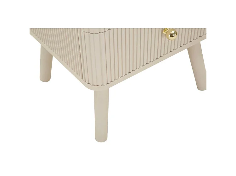 Table de chevet Shy 3 tiroirs design compact moderne