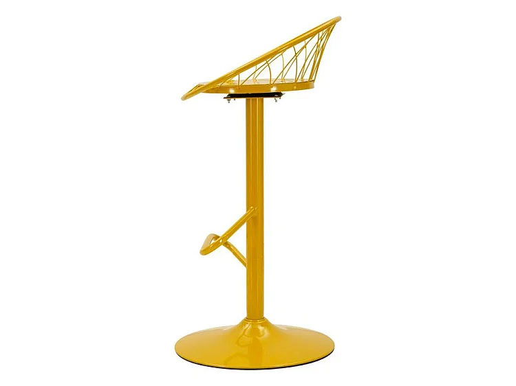 Tabouret de bar clox moutarde 49 x 45x92