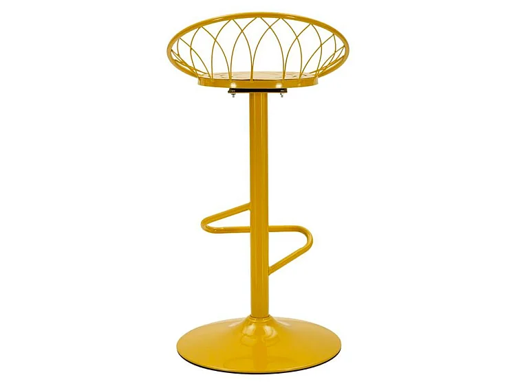 Tabouret de bar clox moutarde 49 x 45x92