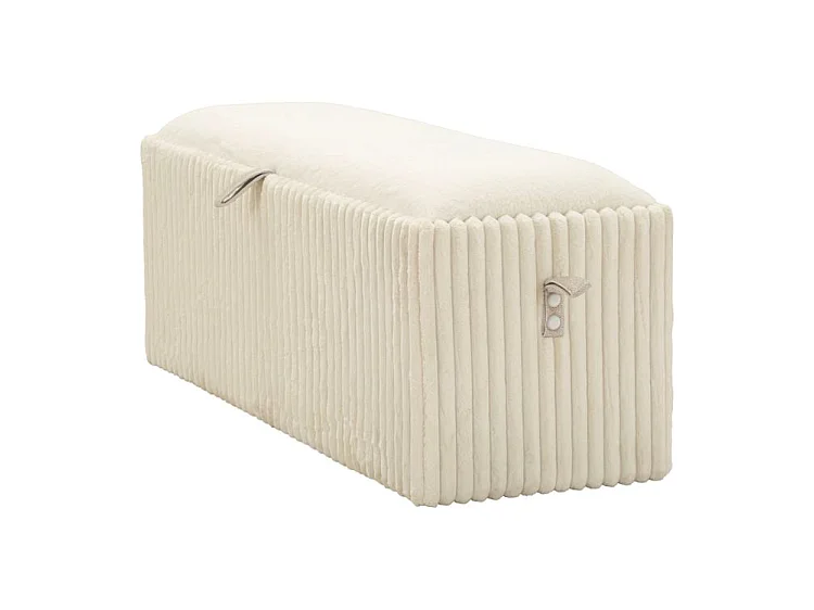 Banc Göteborg avec rangement design scandinave élégant