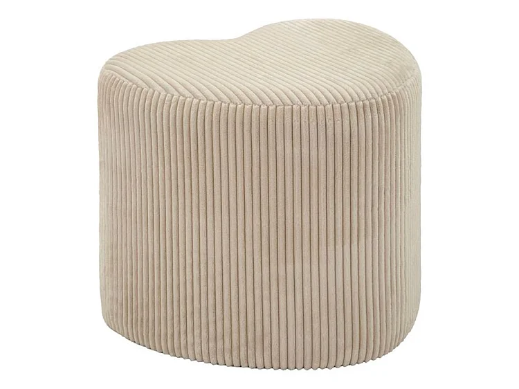 Pouf coeur dublino cm 49x45x42