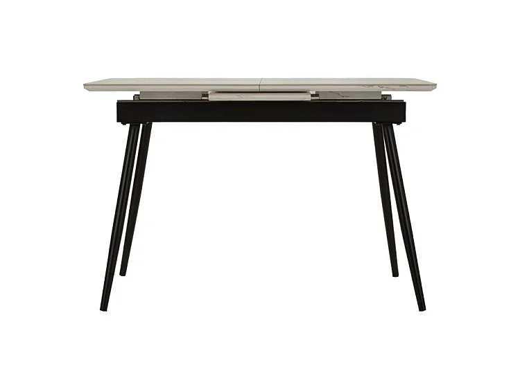 Table de salle à manger matt cm 120x80x75 (ouverte 155x80x75)