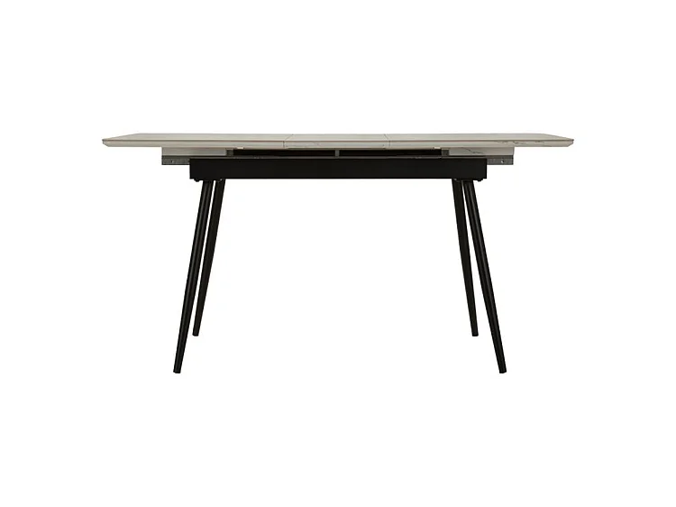 Table de salle à manger matt cm 120x80x75 (ouverte 155x80x75)