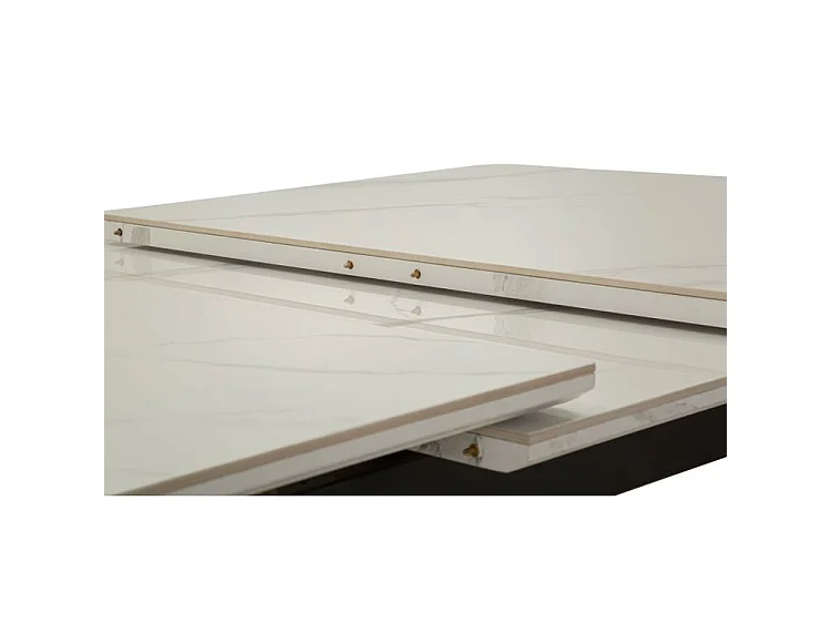 Table de salle à manger matt cm 120x80x75 (ouverte 155x80x75)