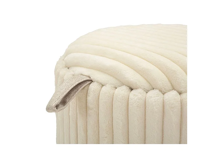 Ensemble de poufs göteborg, 2 pièces, ø 40x42 - 31x32