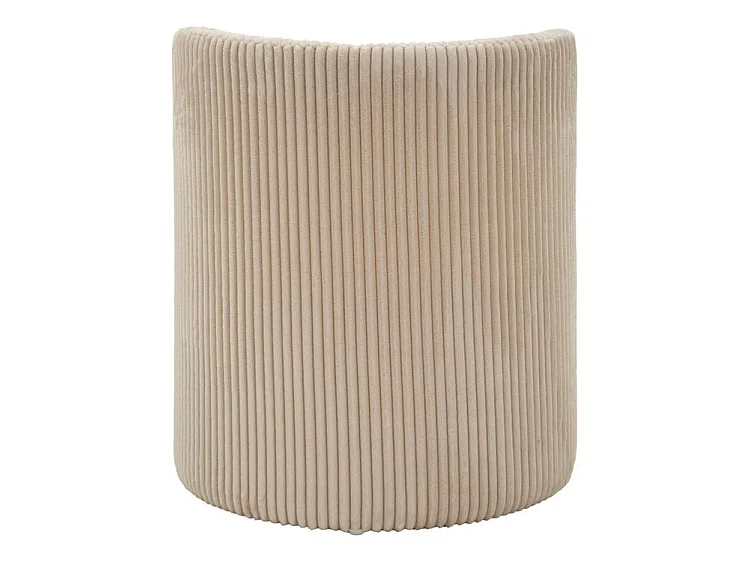 Pouf de coiffeuse dublino avec rangement, ø 47x53