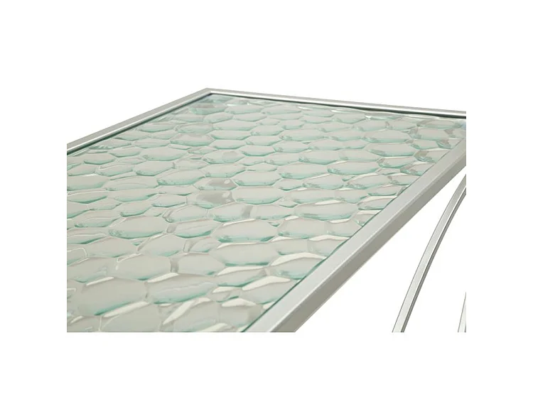 Ensemble de console paradise (2 pièces) - dimensions : 100 x 30x78 - 90 x 25x72