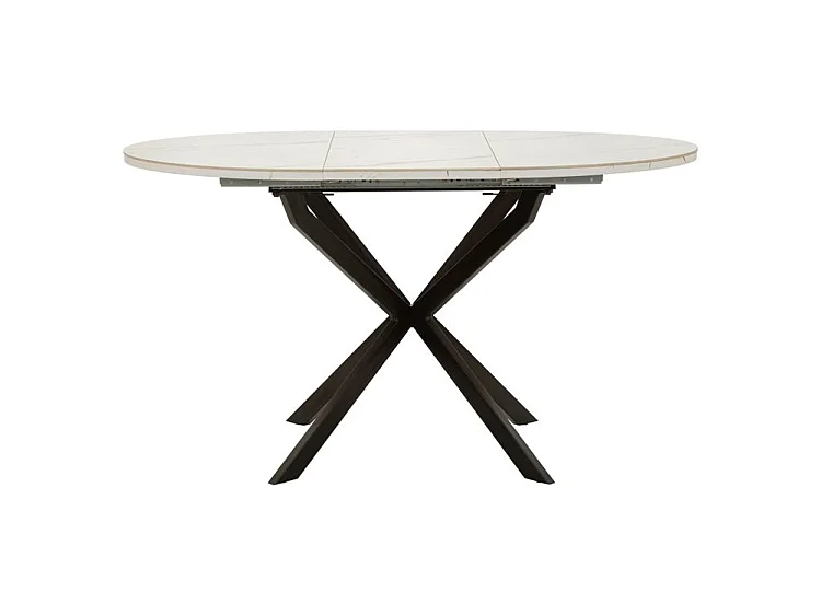 Table à manger martin cm ø 100x78 (ouverte cm 140x100x78)