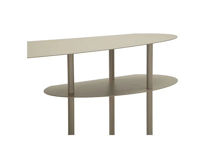 Console Saturn Plus gris coquille design moderne élégant