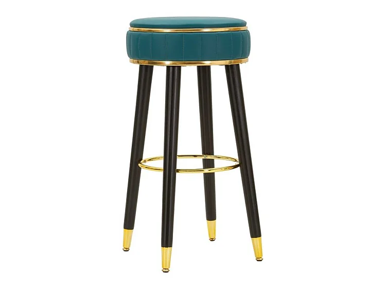 Tabouret de bar London vert design chic citadin
