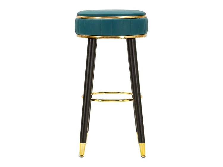 Tabouret de bar London vert design chic citadin