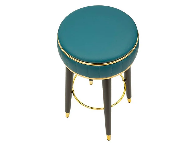 Tabouret de bar London vert design chic citadin