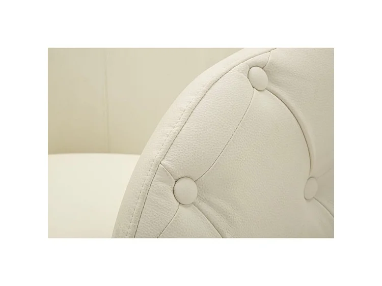 Fauteuil Zagabria avec pouf capitonné design élégant