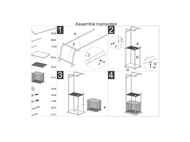 Porte-serviettes pour racines cm 40x30x122