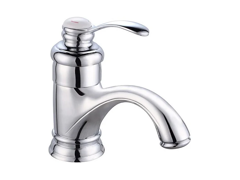 ROUSSEAU BYRON Chroom Wastafelmengkraan met Keramische Cartridge en Waterbesparende Perlator