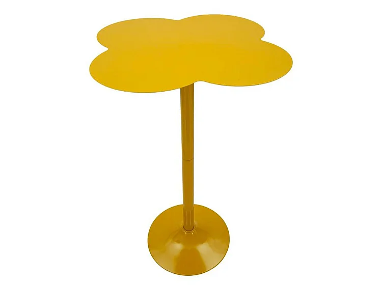 Table de bar clox moutarde cm ø 60x103