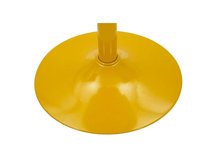 Table de bar clox moutarde cm ø 60x103