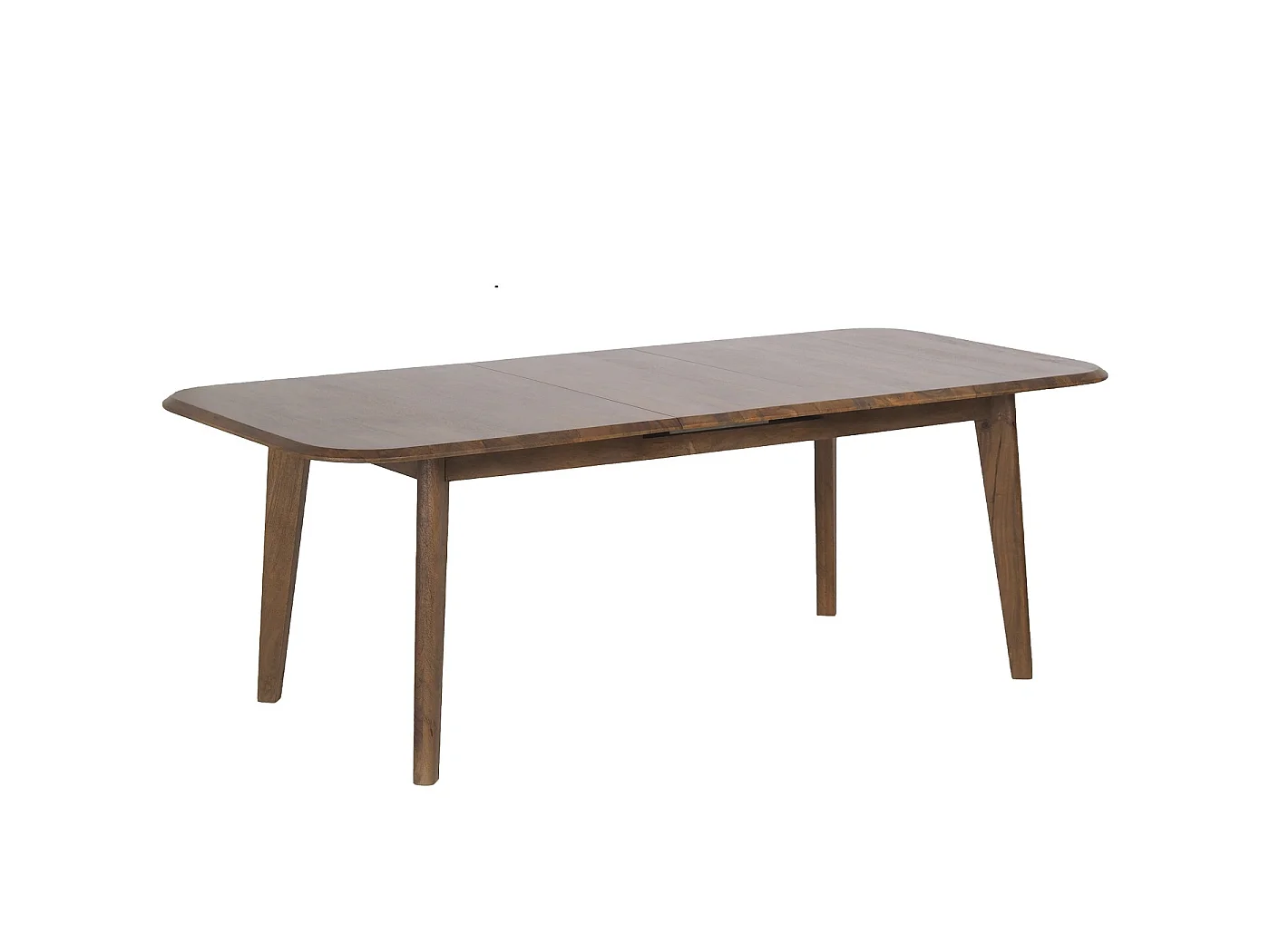 Table à rallonge en bois massif de manguier 172/220 x 100 cm