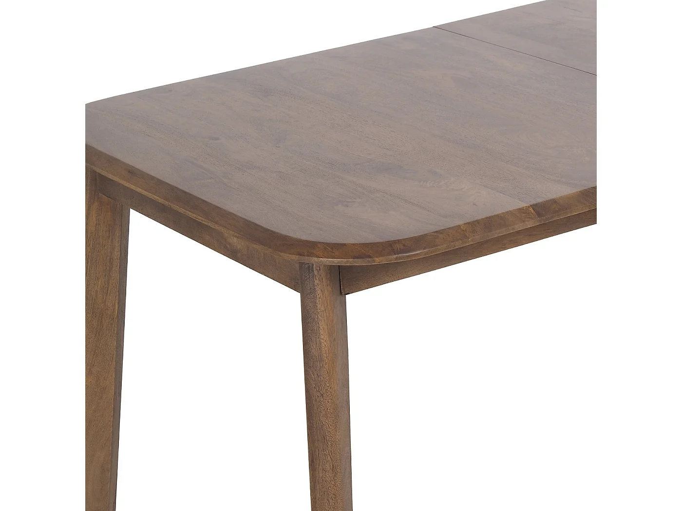 Table à rallonge en bois massif de manguier 172/220 x 100 cm