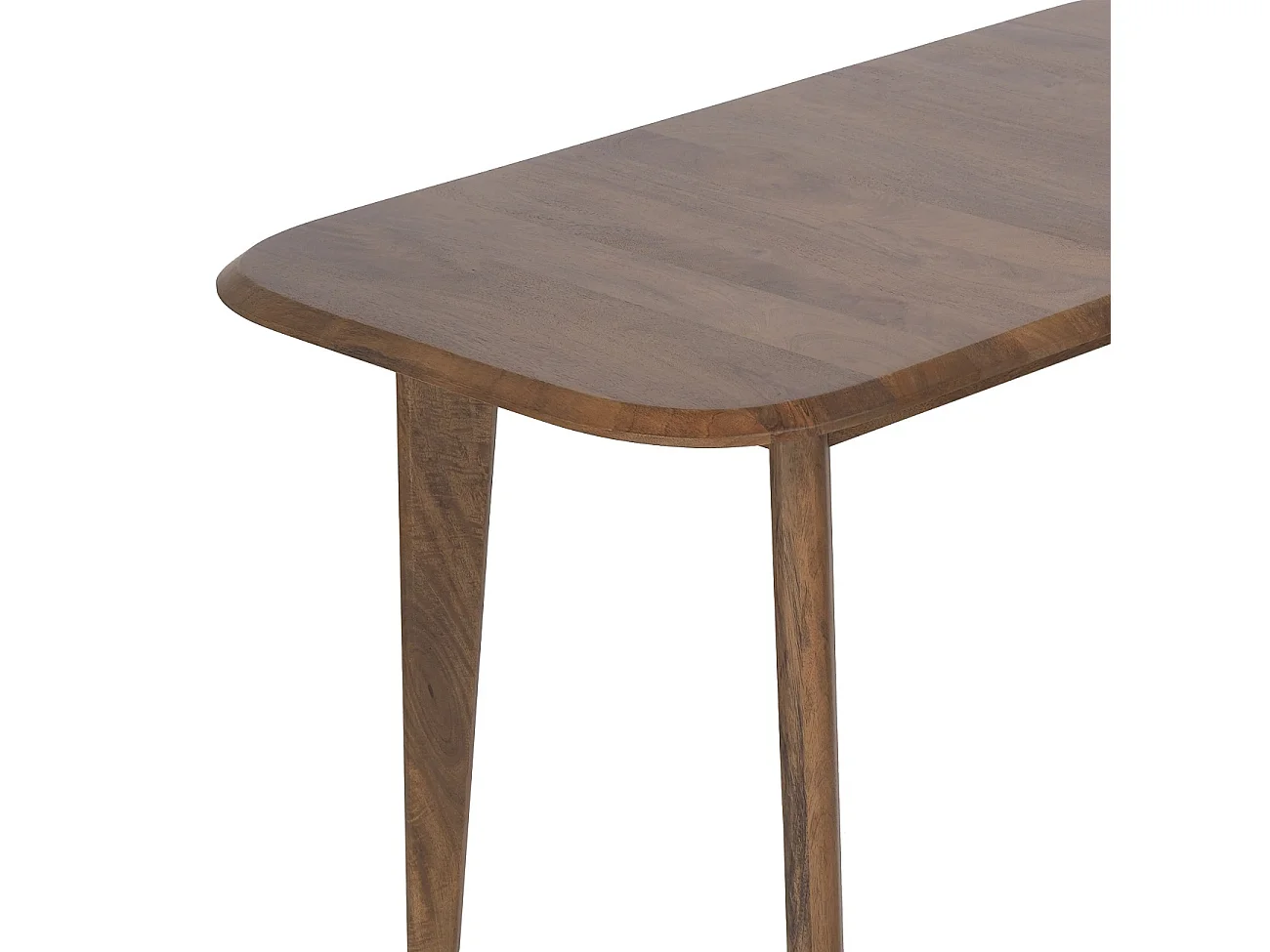 Table en bois massif de manguier 160 x 90 cm