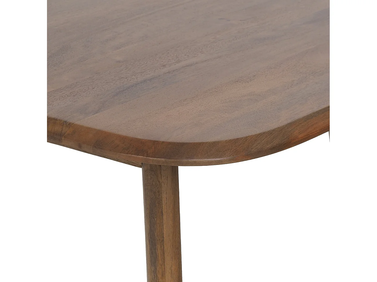 Table en bois massif de manguier 140 x 80 cm