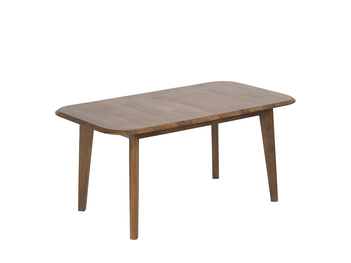 Table en bois massif de manguier 140 x 80 cm