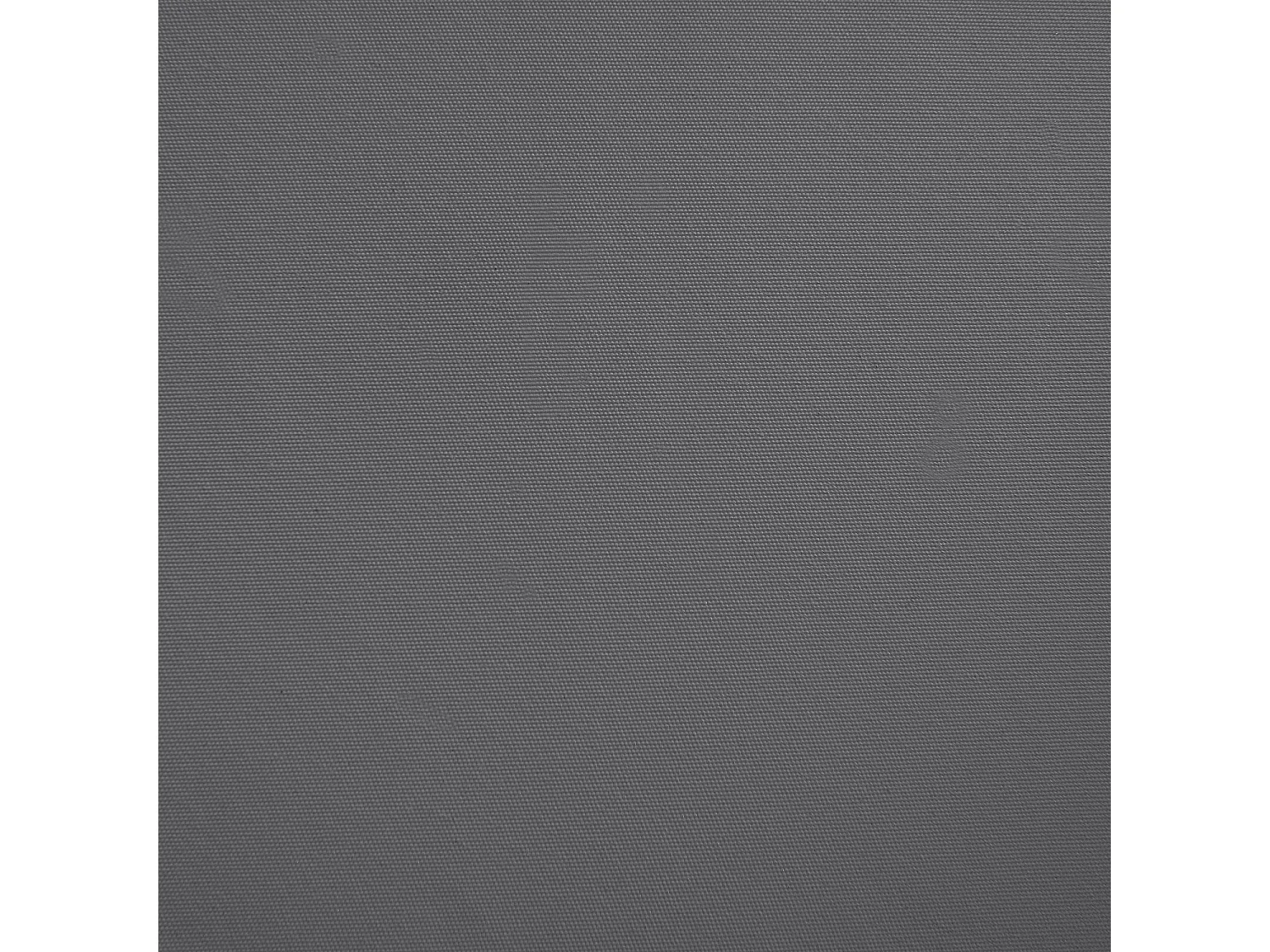 Parasol déporté en tissu et métal 3 x 3 m - Anthracite et argenté