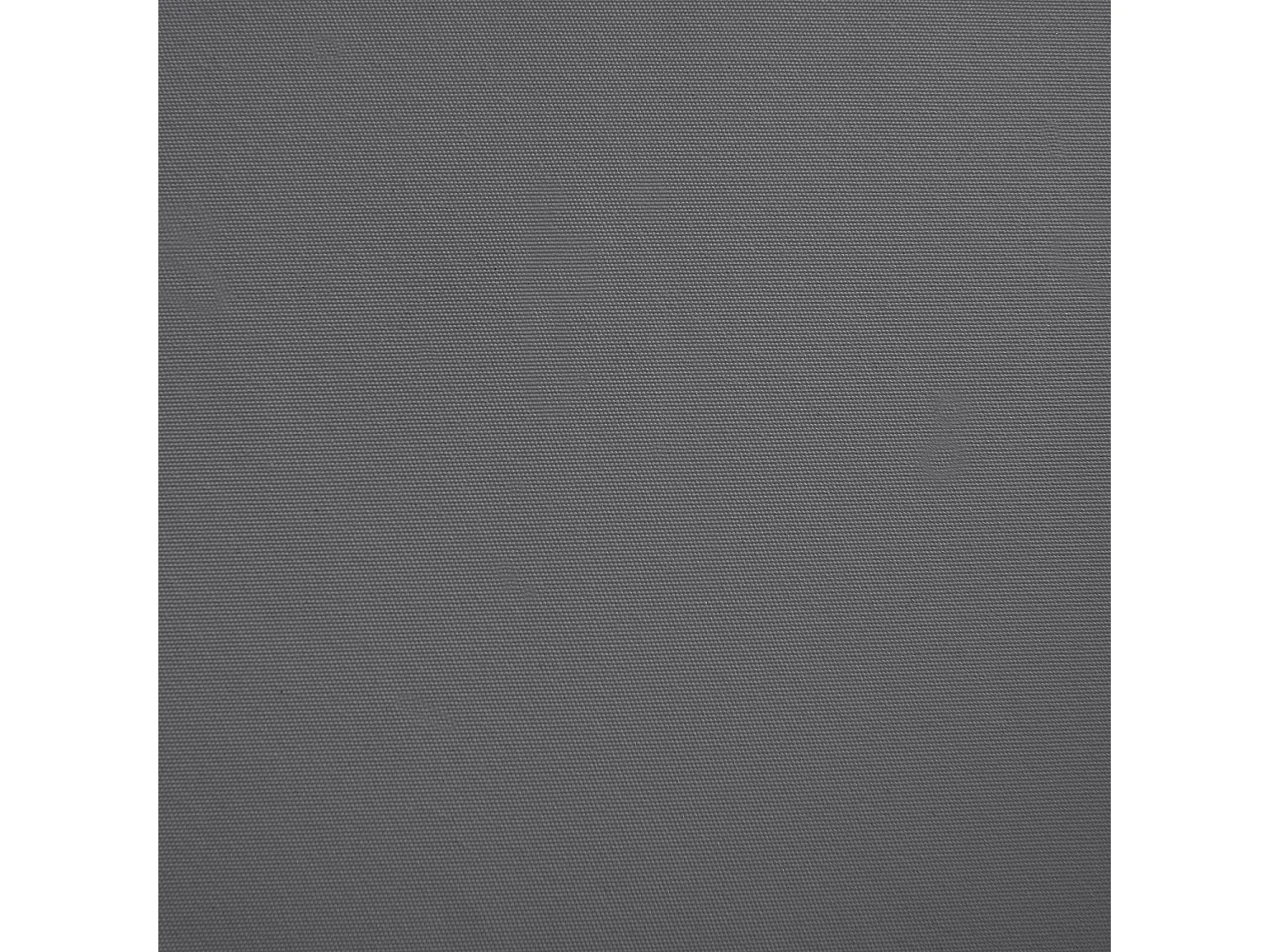 Parasol déporté en tissu et métal 3 x 3 m avec base en granite - Anthracite et argenté