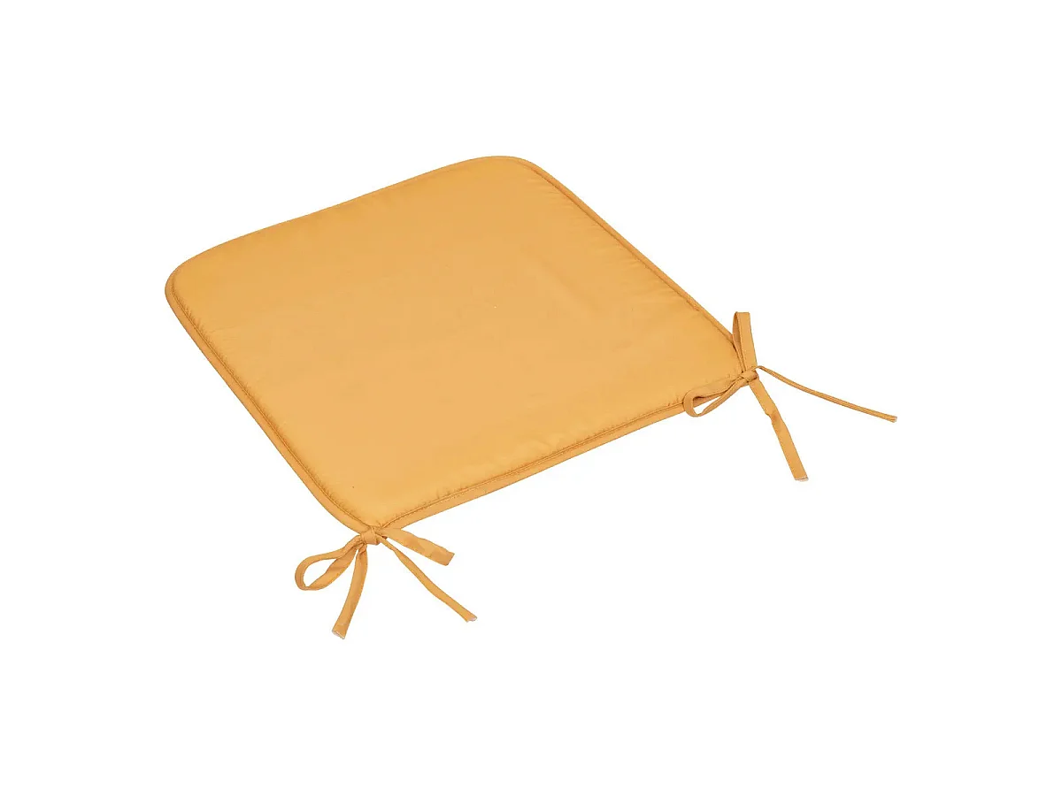Galette de Chaise "Micro" 39x39cm Ocre