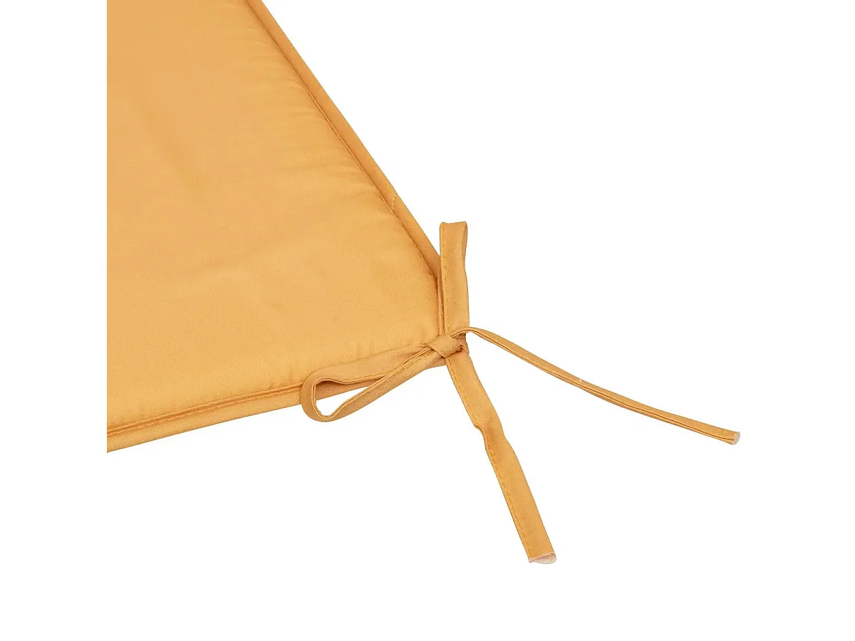 Galette de Chaise "Micro" 39x39cm Ocre