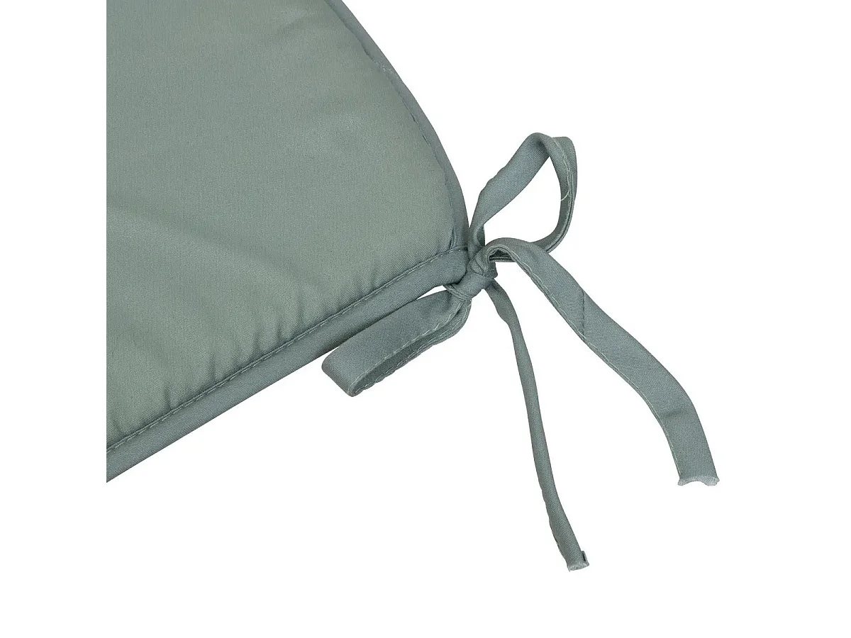 Galette de Chaise "Micro" 39x39cm Vert Céladon