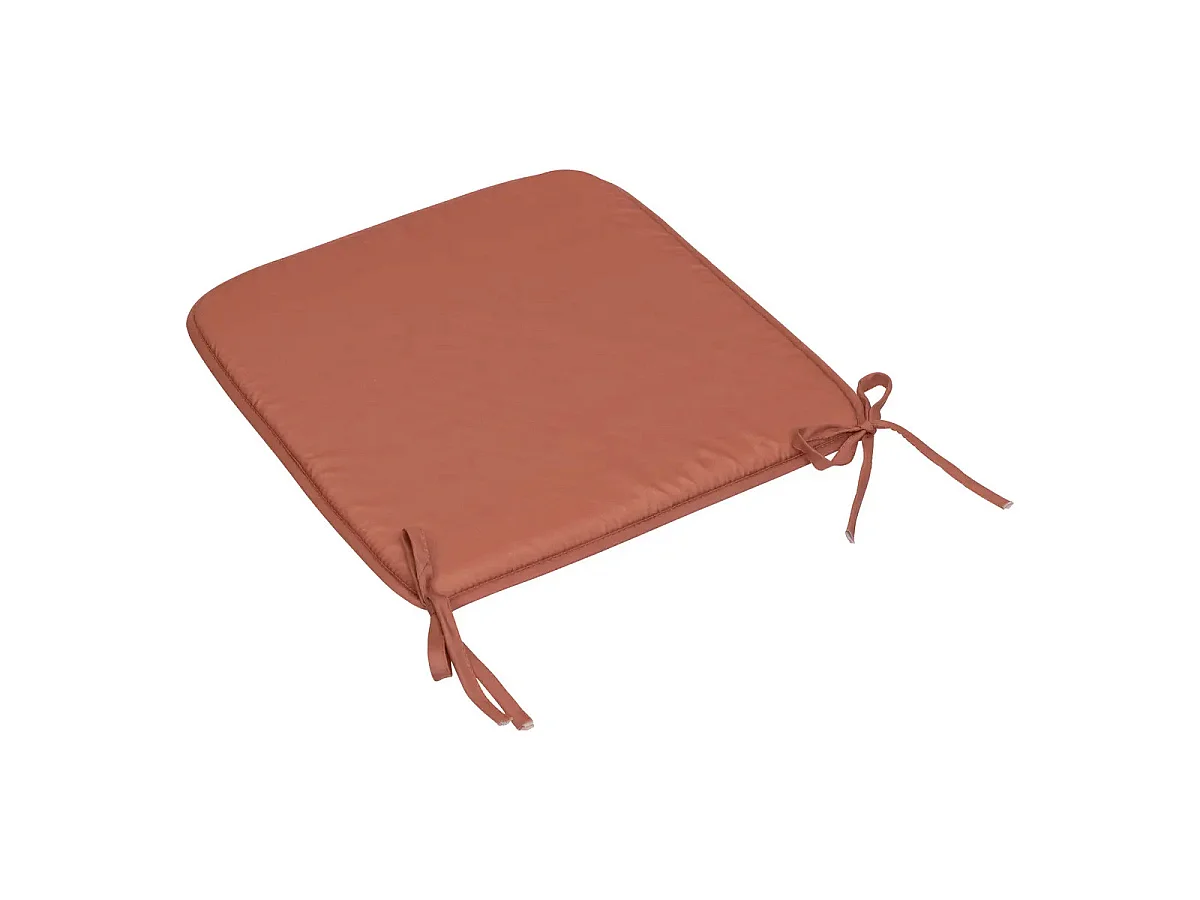 Galette de Chaise "Micro" 39x39cm Terracotta