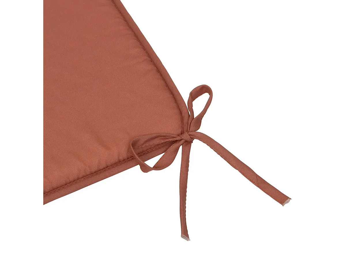 Galette de Chaise "Micro" 39x39cm Terracotta