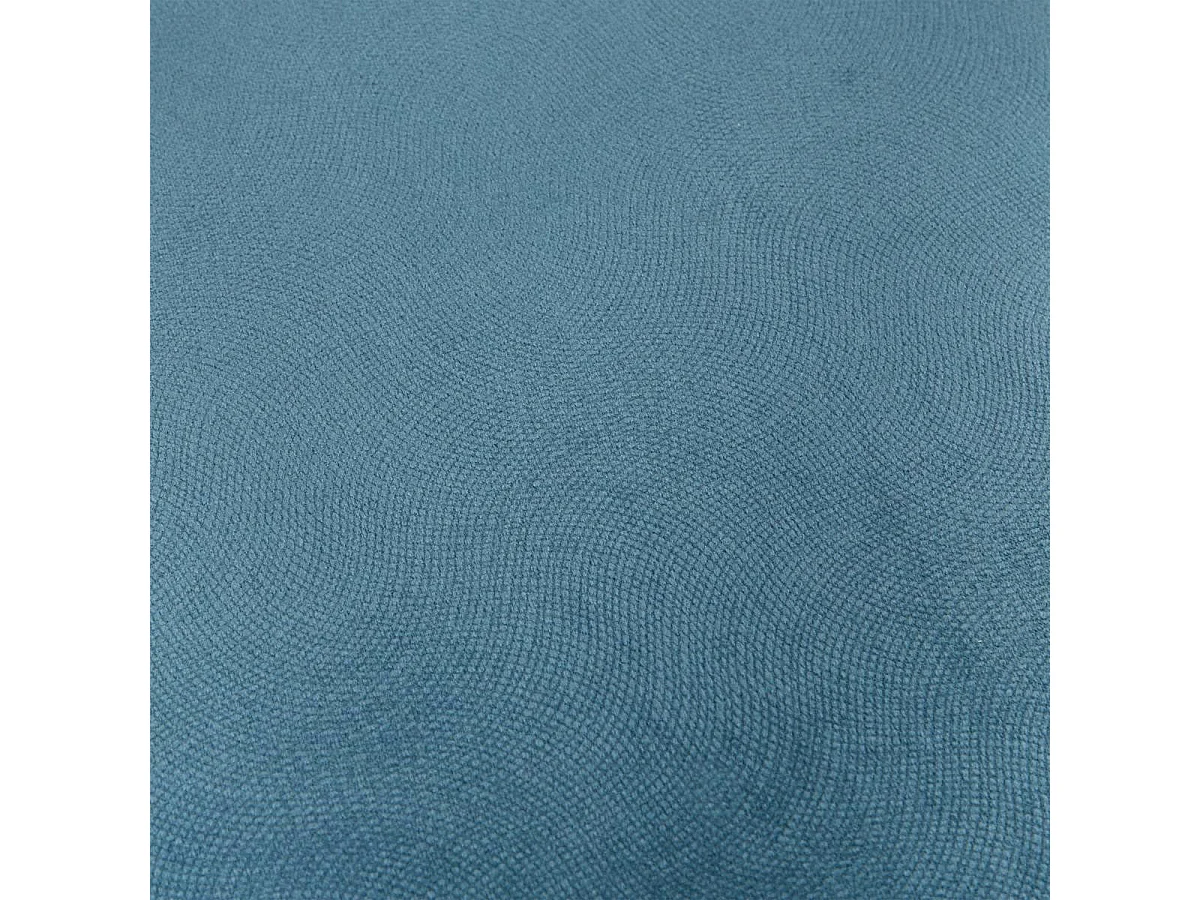 Galette de Chaise Uni "Lilou" 38x38 cm Bleu Canard