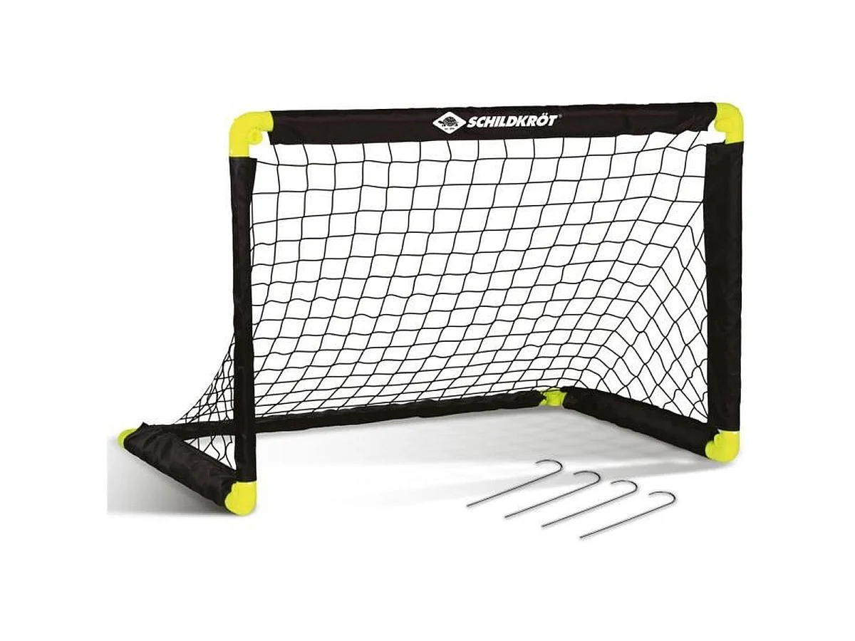 Schildkröt Opvouwbaar Voetbaldoel 90x60x60 cm - Lichtgewicht en Draagbaar voor Jonge Spelers