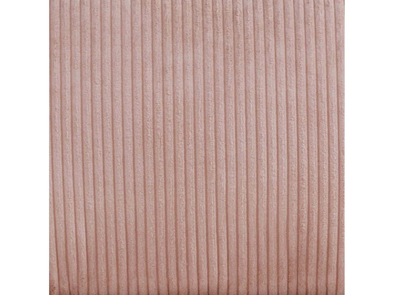 Chauffeuse matelas rose pâle convertible velours côtelé grosse côte 1 place Cosy