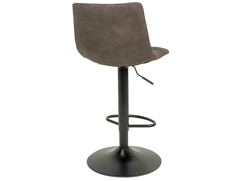 SVIN-Set di 2 sgabelli da bar girevoli grigi vintage
