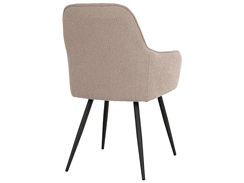 GRACE-Set di 2 sedie color tortora