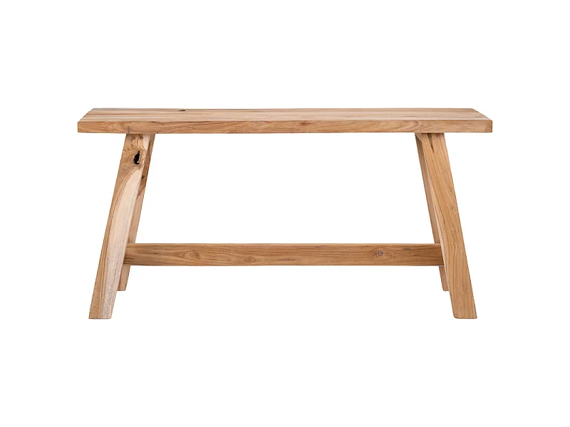 BART-Panca in teak naturale riciclato 90 cm
