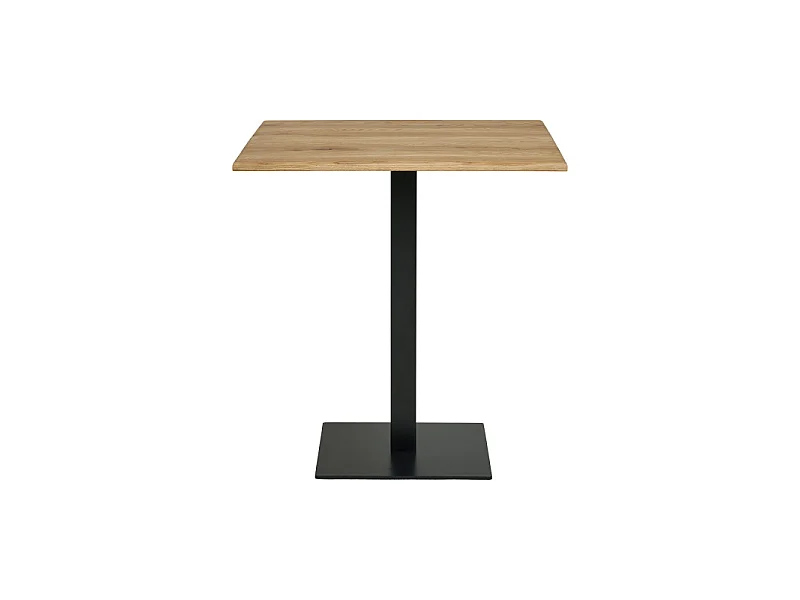 LIDO-Table de café en chêne massif 70x70x cm
